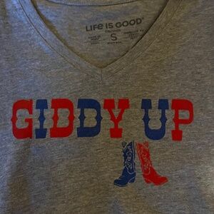 Life is Good Long Sleeve Tee